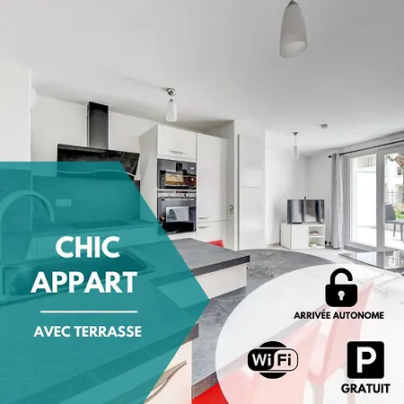 Chic Terrasse Zen & Parking *